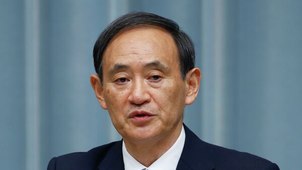 Yoshihide Suga, portavoz del Gobierno de Japón - Sputnik Mundo