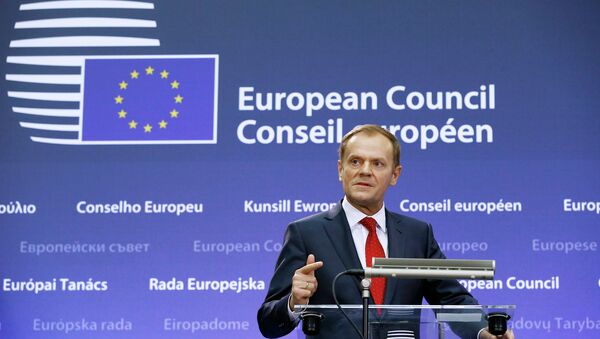 Donald Tusk, presidente del Consejo Europeo - Sputnik Mundo