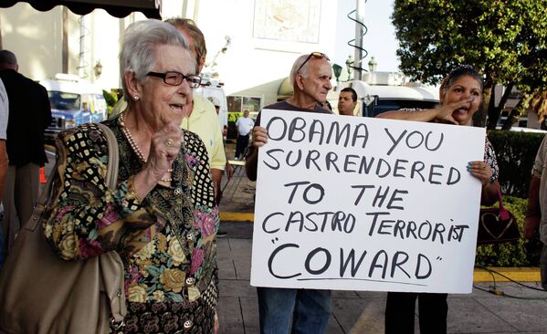 A favor y en contra: los cubanos reaccionan a la declaración de Obama - Sputnik Mundo