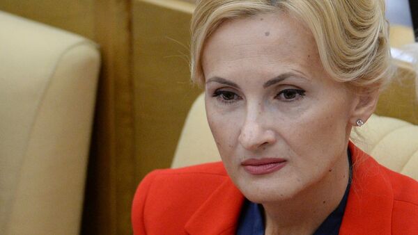 Irina Yarovaya, presidenta del Comité para la Seguridad y la resistencia a la Corrupción de la Duma - Sputnik Mundo