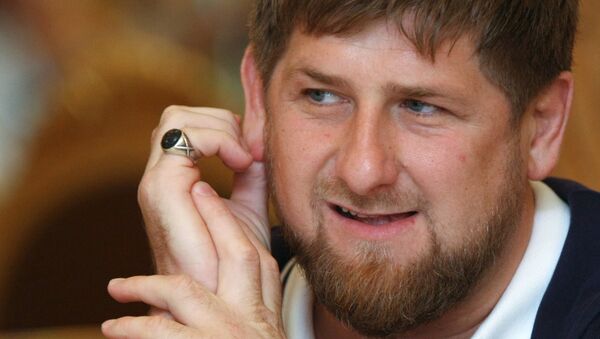 Ramzán Kadírov, dirigente de Chechenia - Sputnik Mundo