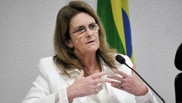 Presidenta de Petrobras, Graça Foster - Sputnik Mundo