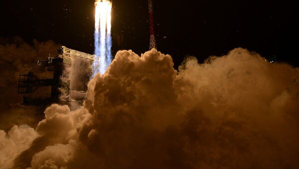 Primer lanzamiento del cohete pesado ruso Angará (archivo) - Sputnik Mundo