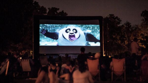 Dibujo animado Kung Fu Panda en el cine en aire libre - Sputnik Mundo