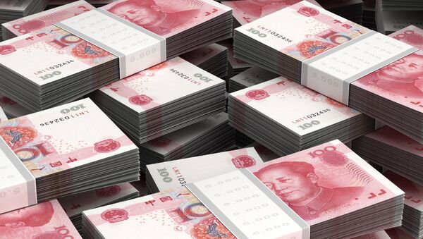 Billetes de 100 yuanes - Sputnik Mundo