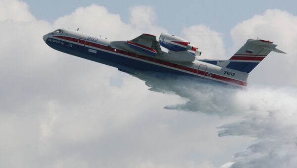 Aviones rusos Be-200 - Sputnik Mundo