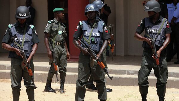 Policía nigeriana - Sputnik Mundo