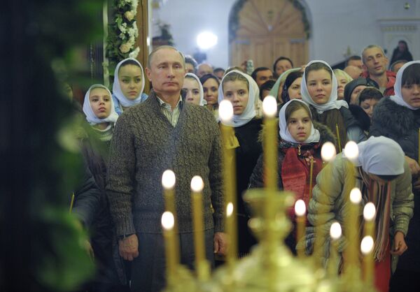 Celebración de la Navidad en Rusia - Sputnik Mundo