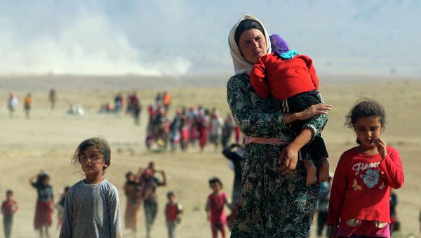 El número de refugiados alcanza la cifra récord de refugiados en 2014, según la ONU - Sputnik Mundo