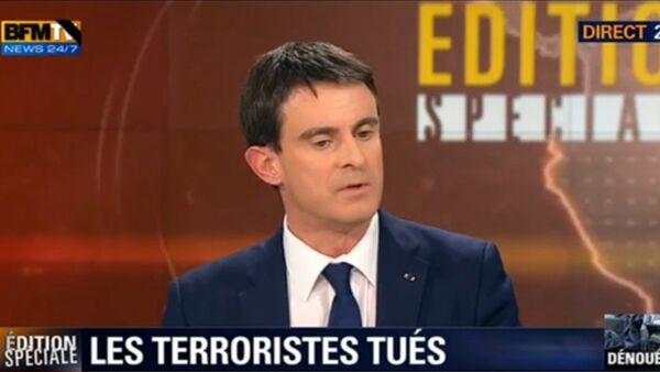 Jefe del Gobierno de Francia, Manuel Valls - Sputnik Mundo