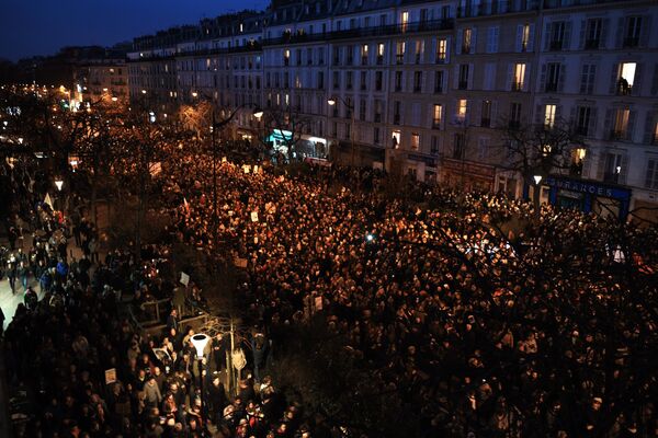 Marcha de la Unidad en París, la más multitudinaria de la historia francesa - Sputnik Mundo