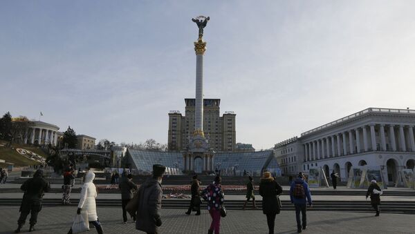 La plaza de la Independencia, Kiev, Ucrania - Sputnik Mundo