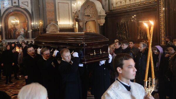 Funeral de Elena Obraztsova - Sputnik Mundo