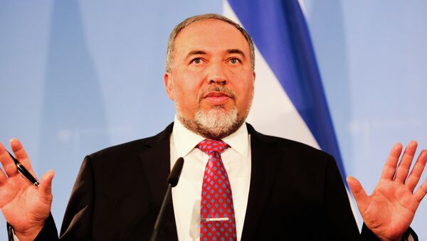 Avigdor Lieberman, ministro de Exteriores de Israel - Sputnik Mundo