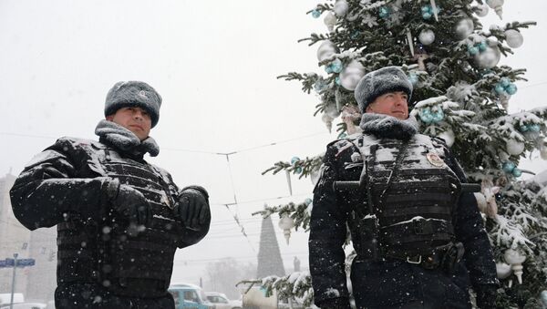Policía rusa - Sputnik Mundo