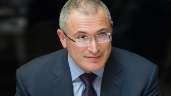 Mijaíl Jodorkovski, exmagnate petrolero - Sputnik Mundo
