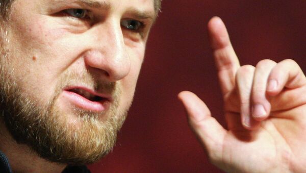 Ramzán Kadírov, dirigente de Chechenia - Sputnik Mundo