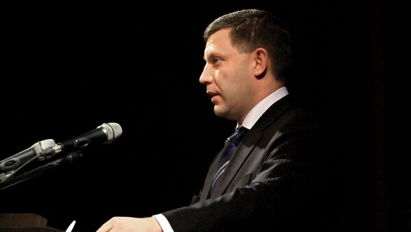 Alexandr Zajárchenko, líder de la autoproclamada República Popular de Donetsk (RPD) - Sputnik Mundo