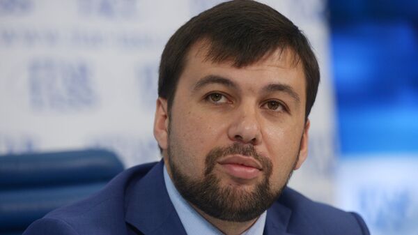 Denís Pushilin, representante de Donetsk en el Grupo de Contacto para el arreglo de la situación en Donbás - Sputnik Mundo