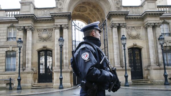 Un policía en París - Sputnik Mundo