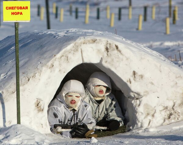 El único grupo de Infantería ártica de Rusia - Sputnik Mundo