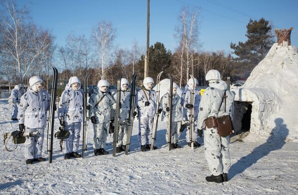 El único grupo de Infantería ártica de Rusia - Sputnik Mundo