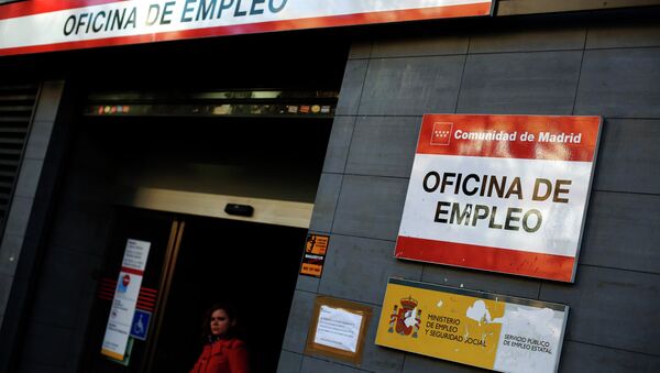 El desempleo en España sube en casi 78.000 personas en enero - Sputnik Mundo