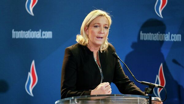 Marine Le Pen, líder del Frente Nacional de Francia - Sputnik Mundo
