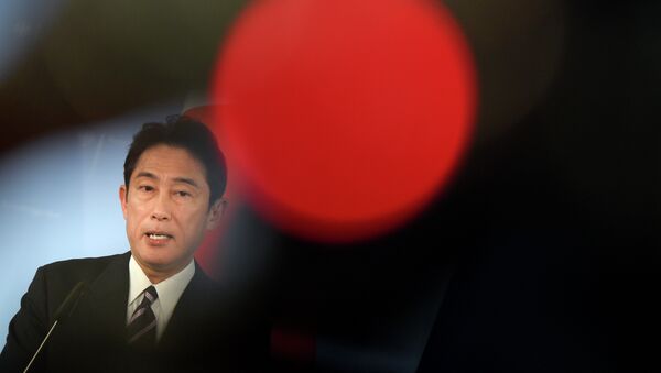 Ministro de Exteriores de Japón, Fumio Kishida - Sputnik Mundo