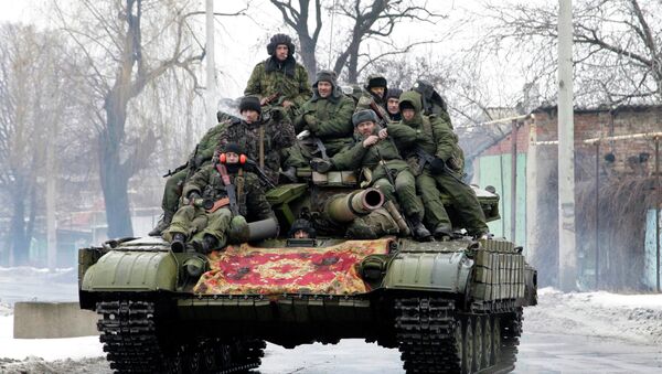 Las milicias de Donetsk - Sputnik Mundo