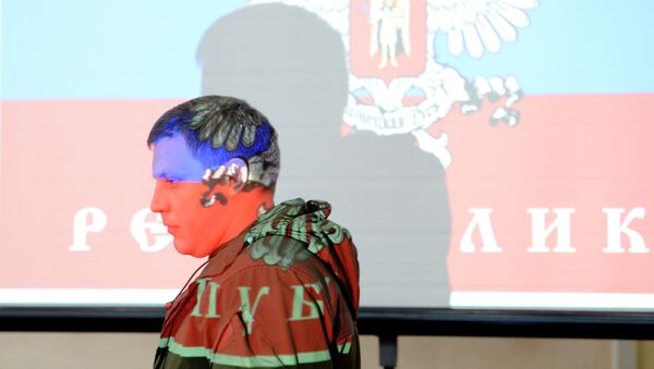Alexándr Zajárchenko, jefe de la autoproclamada República Popular de Donetsk - Sputnik Mundo