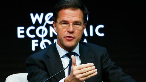 Mark Rutte, primer ministro de los Países Bajos - Sputnik Mundo