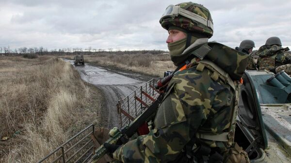 Militares ucranianos en el este de Ucrania - Sputnik Mundo