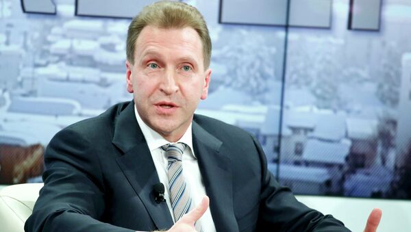 Ígor Shuválov, vice primer ministro del Gobierno de Rusia. - Sputnik Mundo