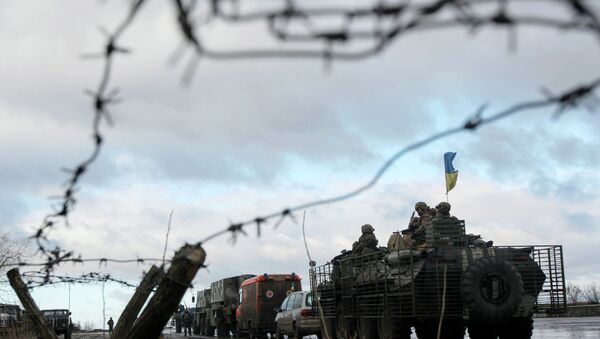 Continúa el bloqueo transportista de Donbás, según un organismo de las milicias - Sputnik Mundo