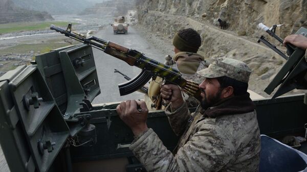 Fuerzas de seguridad de Afganistán durante una operación antiterrorista - Sputnik Mundo