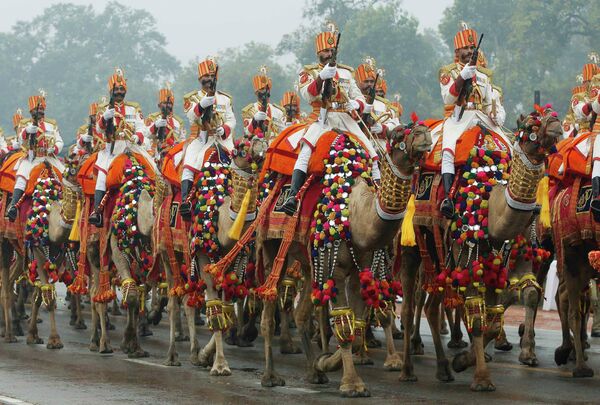 Desfile militar por el Día de la República en la India - Sputnik Mundo