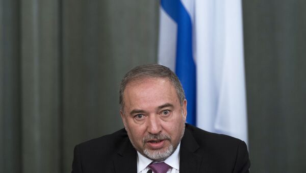 Avigdor Liberman, ministro de Exteriores israelí - Sputnik Mundo