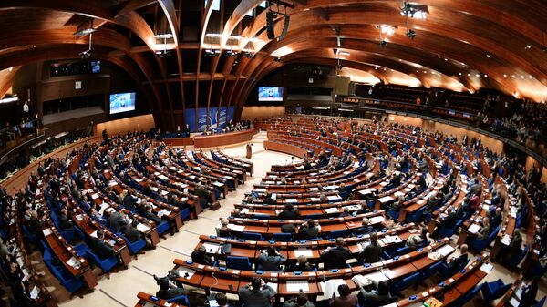 Sesión de la Asamblea Parlamentaria del Consejo de Europa - Sputnik Mundo