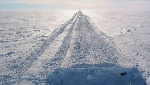 The ice highway at the Antarctica - Sputnik Mundo