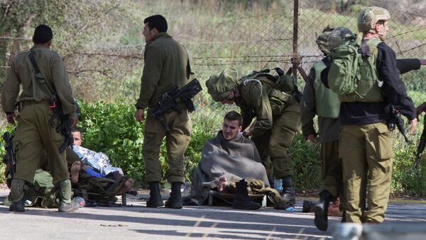 Soldados israelíes heridos en la frontera de Israel con el Líbano - Sputnik Mundo