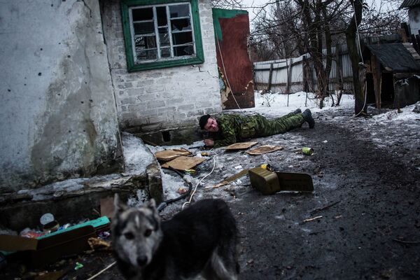 Donetsk después de los bombardeos - Sputnik Mundo