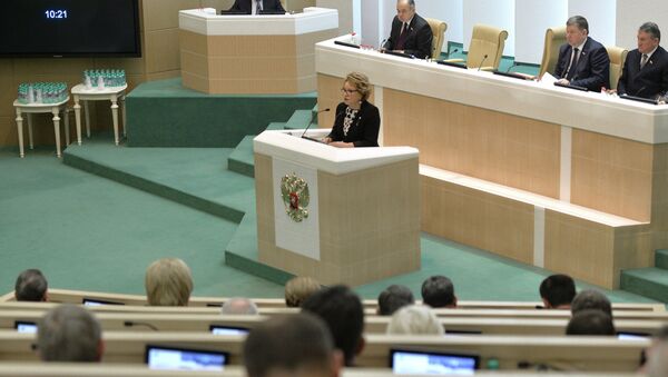 Valentina Matvienko, presidenta del Senado ruso - Sputnik Mundo