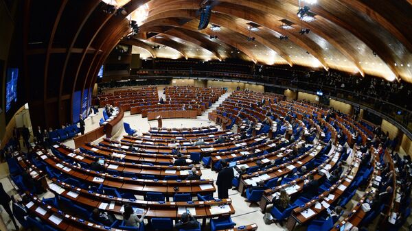 Sesión de la Asamblea Parlamentaria del Consejo de Europa - Sputnik Mundo