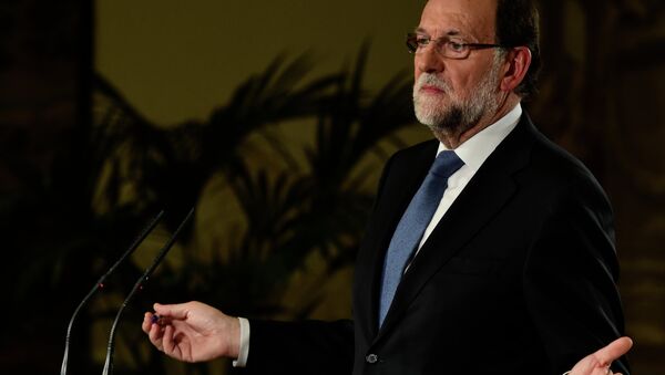 El primer ministro de España Mariano Rajoy - Sputnik Mundo