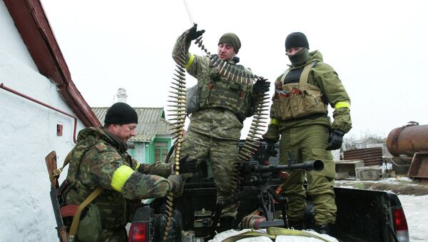 Militares ucranianos en Mariúpol - Sputnik Mundo
