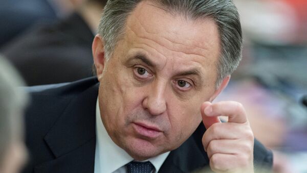 Vitali Mutkó, ministro de Deportes de Rusia - Sputnik Mundo