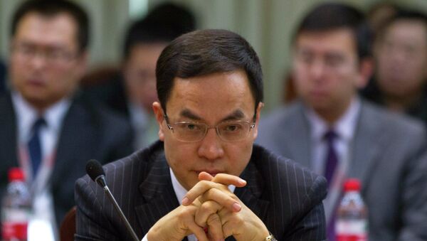Li Hejun, chairman and CEO of Hanergy Group in Beijing, China, Jan. 9, 2013 - Sputnik Mundo