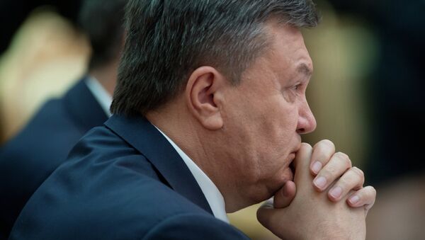 Президент Украины Виктор Янукович - Sputnik Mundo