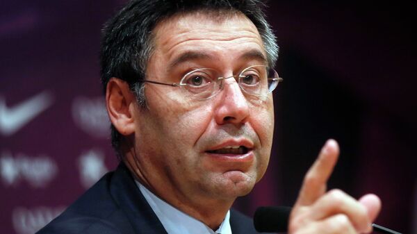 Josep Maria Bartomeu, presidente del club Barcelona - Sputnik Mundo